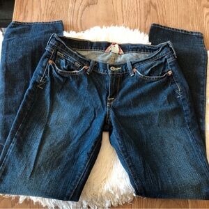 Lucky Brand Women's Straight Leg Jeans - Dark Indigo